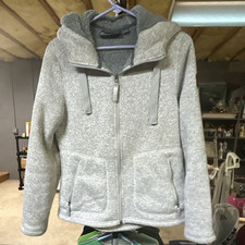 Free Country Mens Gray Polyester Fleece Full ...