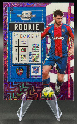 2020-21 Gonzalo Melero RC #8 Contenders Optic Purple Mojo Prizm SP Rookie Ticket