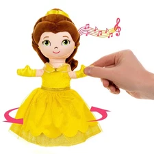 Kids Preferred Disney Dancing Belle Stuffed Animal Plush Toy That Dances with...
