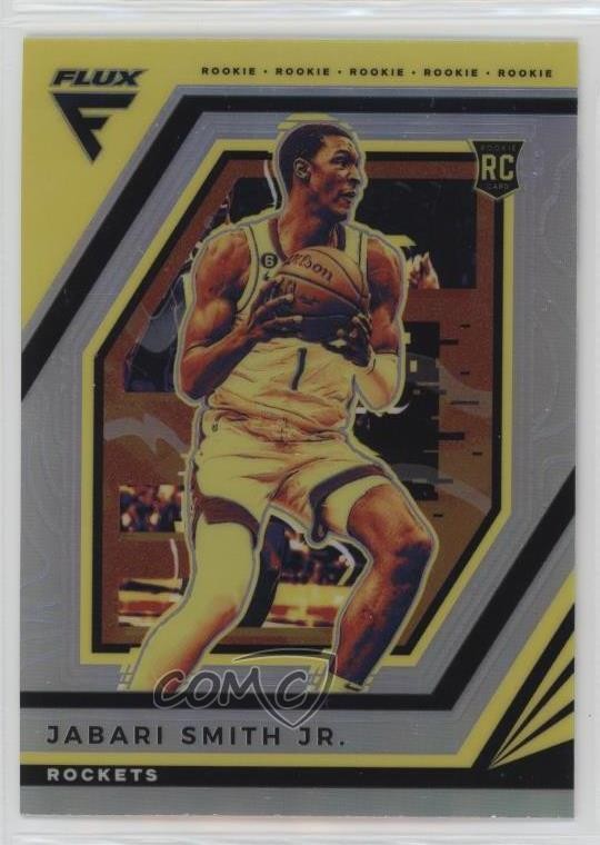 2022-23 Panini Flux Rookies Silver Prizm Jabari Smith Jr #201 Rookie RC fm0