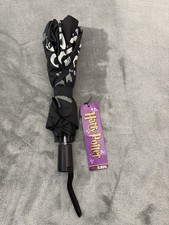 Vtg Harry Potter Quidditch Umbrella 2001 Totes NWT