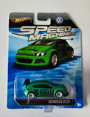 Hot Wheels Scirocco GT24 Speed Machines Grün Green Premium Real Rider