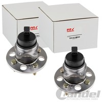 2X NTY RADLAGER-SATZ Hinten Beidseitig Passend FÜR Hyundai Accent Getz I10 I20