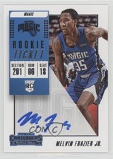 2018-19 Panini Contenders Rookie Ticket Melvin Frazier Jr #135 Auto 1h1