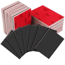 20PCS 3 x 4 Inch 180 Grit Sanding Sponge Ultra Fine Sanding Sponges Pads Soft.