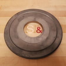 Norton Process CBN Wheel 1S1, 128/1, DE-755208 Cutting Wheel. Bore:3", Dia:9"