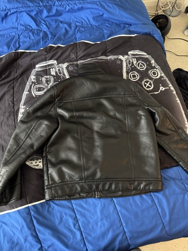 Guess Wilsons Touch Leather Men's Black Jacket Size XL. - Picture 11 of 16