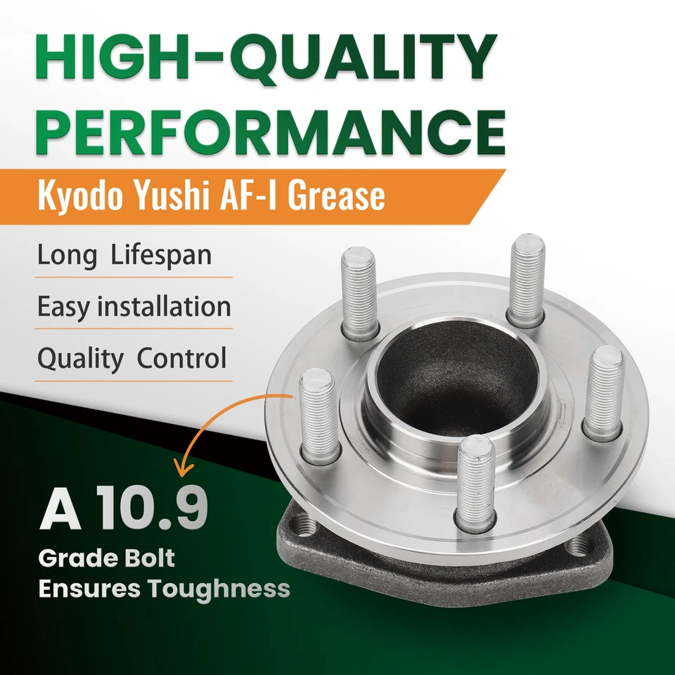 Lucas Pair：2New Front Left Wheel hub Bearing For 2012-2023 Dodge Charger RWD — 第 3/4 张图片