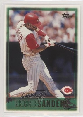 1997 Topps Reggie Sanders #80 3c7