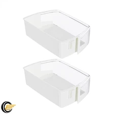 2 Packs #AAP73252202 MEA62590401 Door Shelf Bin Compatible with LG Refrigerator