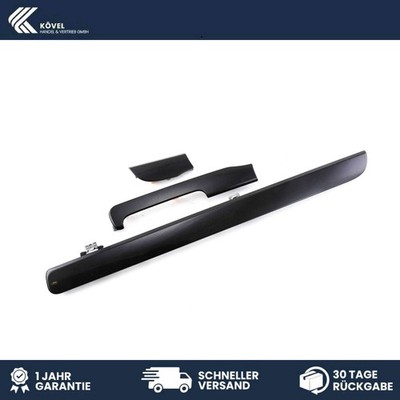 3x Dekorleiste Blende Armaturenbrett Schwarz Carbon VW Golf 6 5K1 5K1858415B