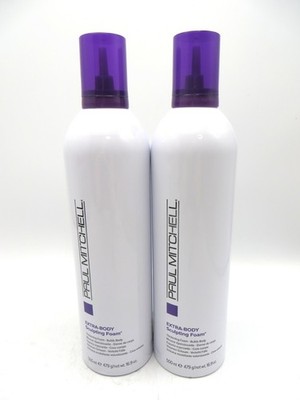 PAUL MITCHELL EXTRA BODY SCULPTING FOAM 16.9 OZ (Lot of 2)