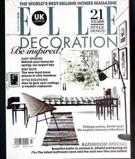 ELLE DECOR UK EDITION DECORATION BE INSPIRED! MARCH 2011 B2030
