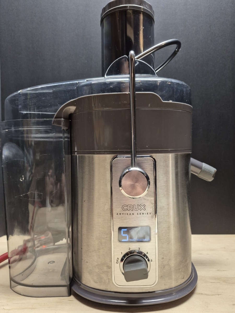 Crux Artisan Series 1000W Digital Juicer Extractor Model 42898B1 w