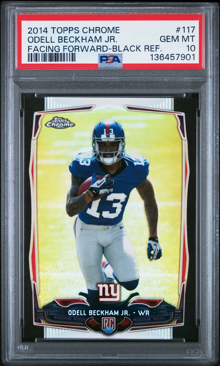 10 Graded Football Odell Beckham Jr. Sports Trading Cards | eBay
