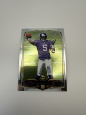 2014 Topps Chrome Teddy Bridgewater Mini ROOKIE CARD #173 Vikings. rookie card picture