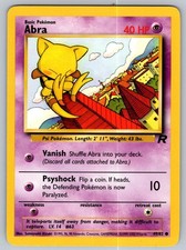 Abra 49/82 Team Rocket Unlimited NM