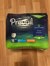 Prevail Daily Disposable Underwear 18ct Large 44-58" Extra Absorbency