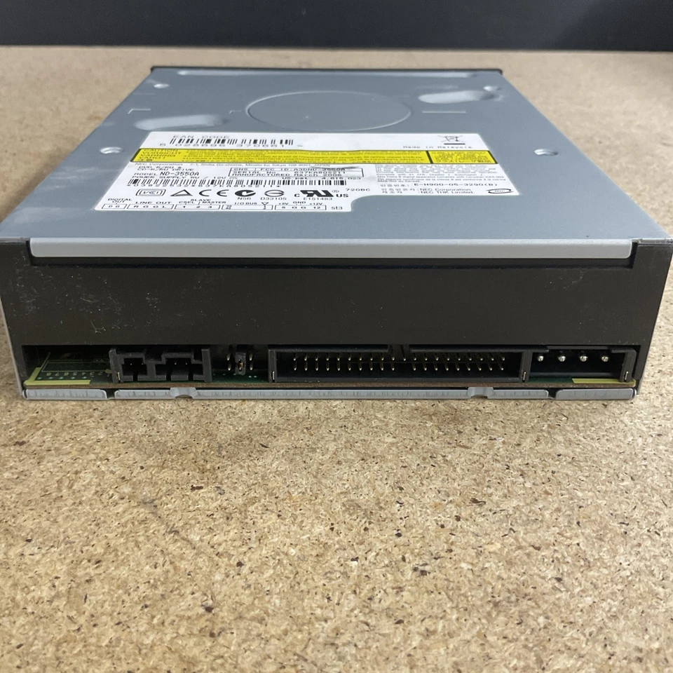 NEC Corp ND-3550A DVD-R/RW CD-R/RW Optical IDE Drive Not Tested - Image 2 of 4