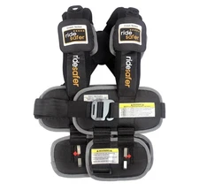 RideSafer - Small Black, Lightweight, Compact, Portable Car Seat - Perfect...