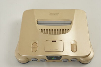 Nintendo 64 GOLD Console Boxed wz Expansion Pak Tested Nintendo 64 GOLD Console Boxed wz Expansion Pak Tested