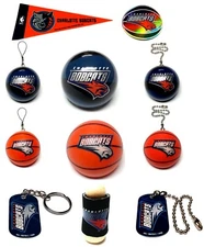 CHARLOTTE BOBCATS NBA MINI BASKETBALL VENDING GIFT KEYCHAIN-DANGLER-PULL U PICK