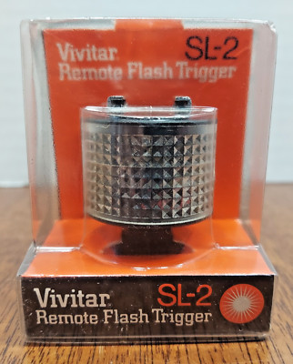 Vivitar Remote Flash Trigger SL-2 Wireless Slave New Open Box