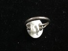 Native American Sterling Silver Turquoise Ring Size 8, 5.6 Grams. Signed JR — photo 6
