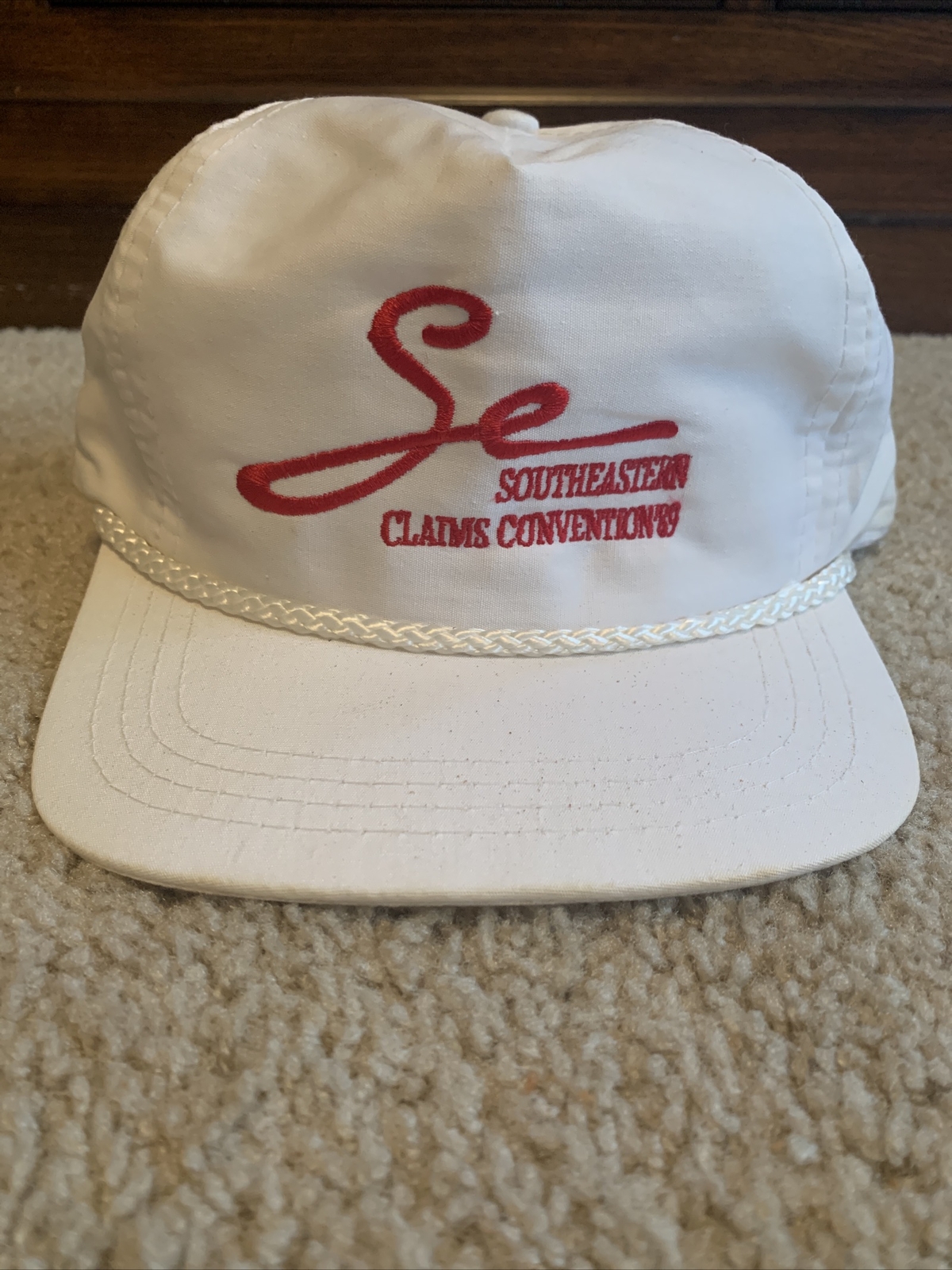 Vintage Southeastern Claims Conference Strapback Adjustable Baseball Cap  