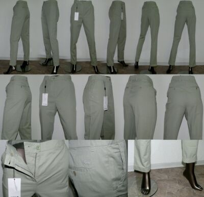 Lacoste HF 8145 001 Cotton Jeans 7/8 Stoff Hose Chino Pant Slim 36 bis 42 Mint