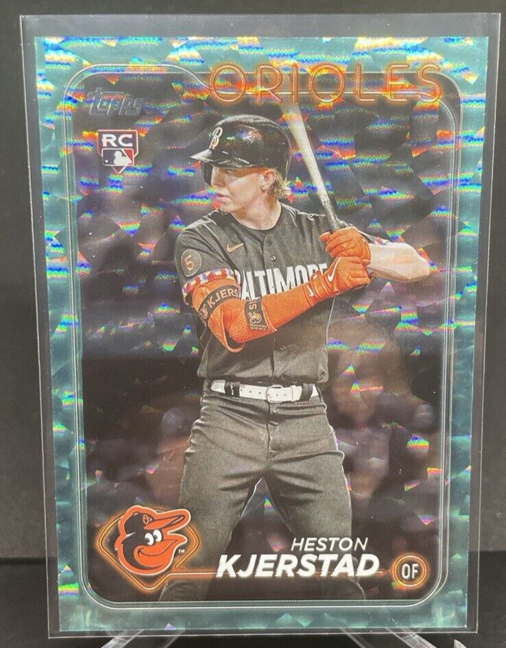 Heston Kjerstad RC 2024 Topps Series 2 #394 Aqua Foil 288/399 Baltimore Orioles