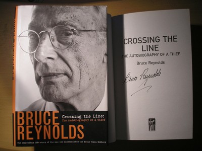 BRUCE REYNOLDS - ÜBERQUEREN DER LINIE 1./1. HB/DJ 2003 SIGNIERT GROSSER ZUGRAUFRAUB