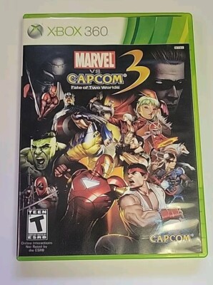 CIB - Marvel vs. Capcom 3 Fate of Two Worlds (Microsoft Xbox 360) - TESTED