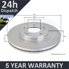 Fits Mitsubishi Shogun Pinin 1999-2007 1.8 2.0 PV Front Brake Disc #1 MR334996