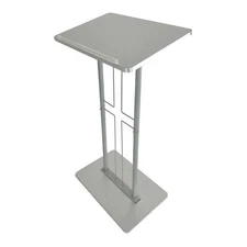 Church Podium Christian Pulpit Precher Lectern Cross Design Religious Pulpit