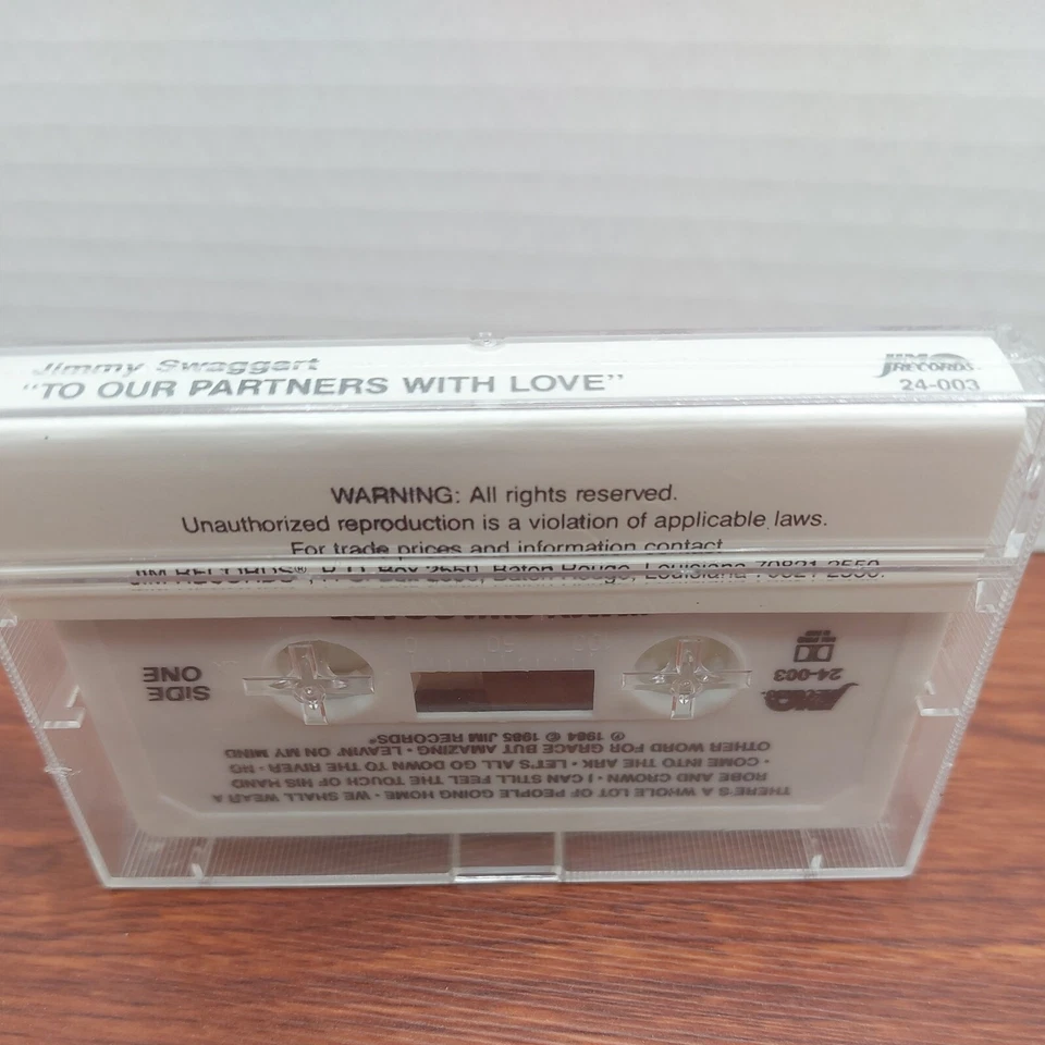 Jimmy Swaggart To Our Partners Cassette Ultra Rare Vintage Sealed New  - Image 4 of 4