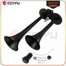 300db Loudest Dual Trumpet Train Horn Sistem Kit Fits Semi Truck Boat Van Car 300db Loudest Dual Trumpet Train Horn Sistem Kit Fits Semi Truck Boat Van Car