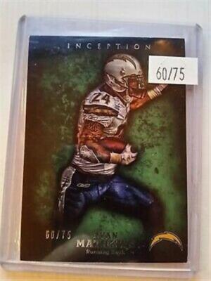 RYAN MATHEWS 2012 Topps Inception #28 Green SAN DIEGO CHARGERS 60/75