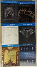 Game of Thrones Seasons 1-6 Blu-Ray Box Sets Complete Like New HBO BR Lot