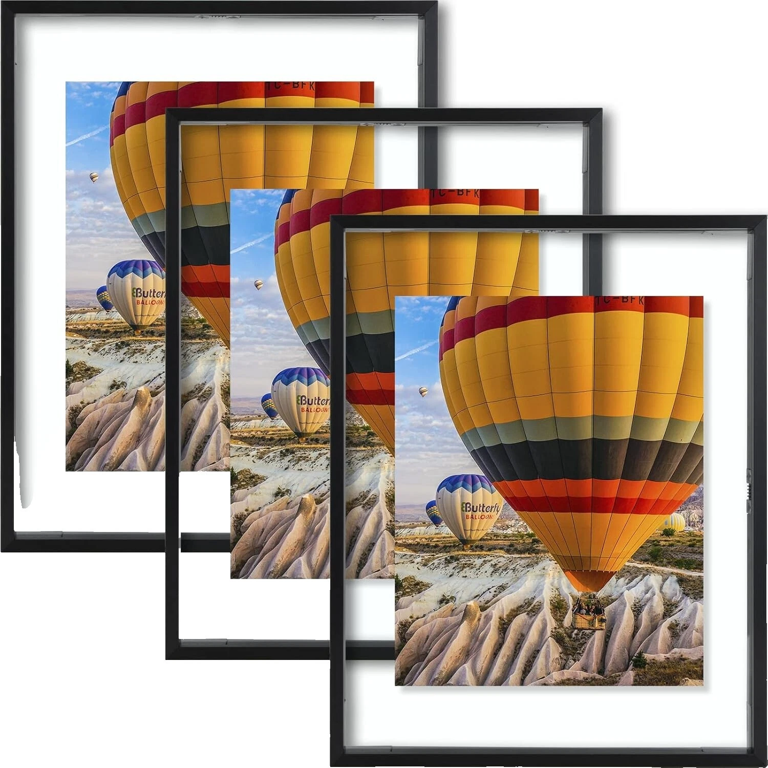 Aluminum Black Modern Picture Frames