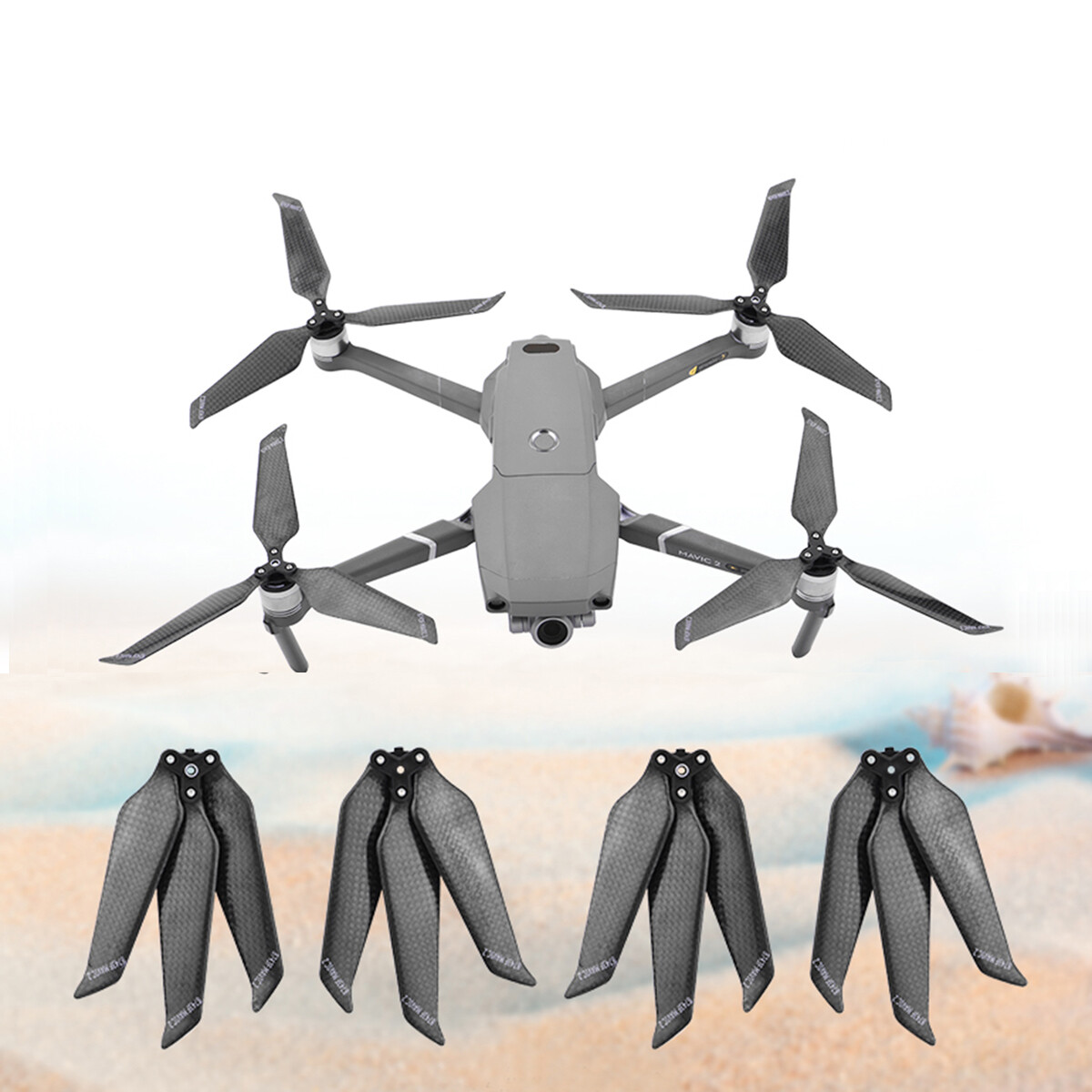 Low-Noise Quick-Release Propellers For DJI Mavic 2 Pro Zoom