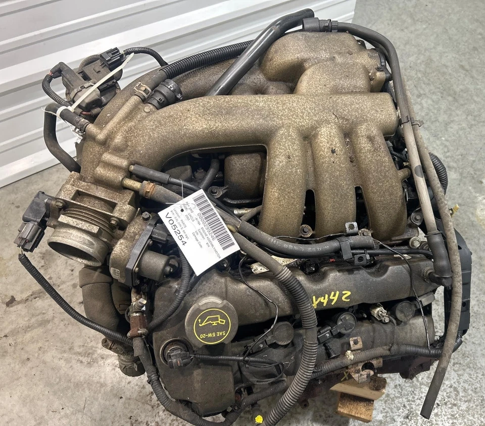 2003 Lincoln LS 3.0L Engine Assembly 91K Motor VIN S 8th digit DOHC 6-183 04 05 Foto 4 de 4