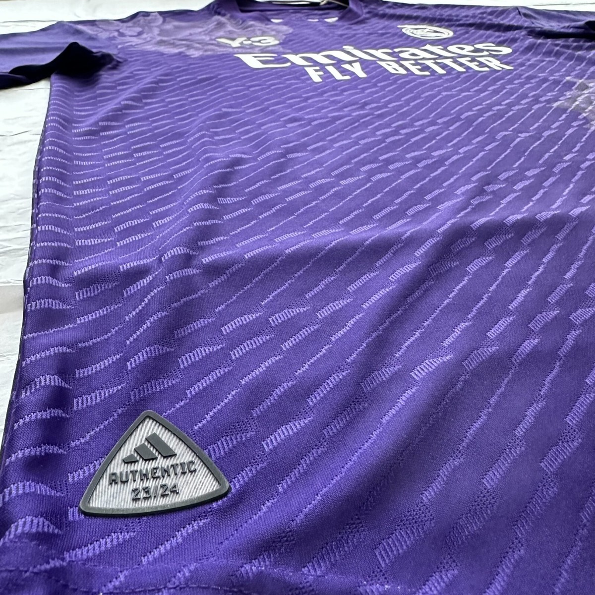 Y-3 Adidas Real Madrid Purple 2024 Bellingham | eBay Y-3 Adidas Real Madrid Purple 2024 Bellingham | eBay