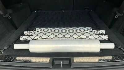 Rear Trunk Floor Style Mesh Organizer Web Cargo Net for Tesla Model X 2016-2026
