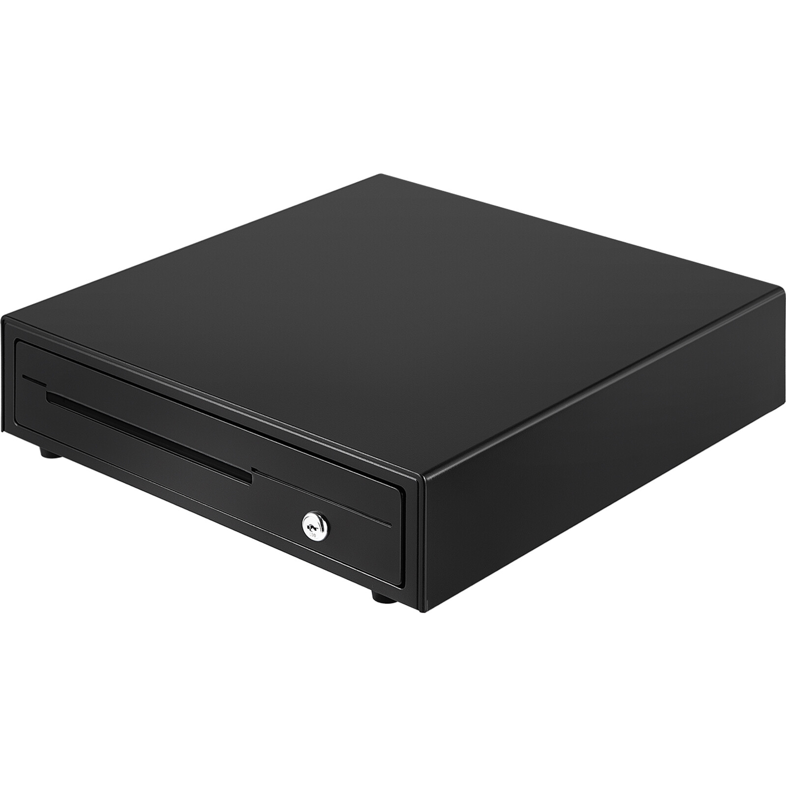 как выглядит Cash Drawer 16" Cash Register POS System 5 Bill 8 Coin 3 Unlocking Ways Box фото