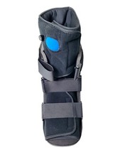 Unisex XL Boot United Ortho Mid Calf Air Cam Walker Fracture Brace Black NEW