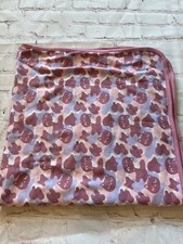 First Impressions Baby Blanket Receiving Lovey Security Pink Camo Cat Faces