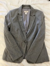 Small Petite Grey Loft Blazer