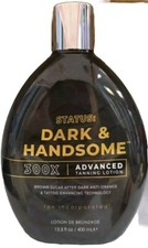 Status Dark  Handsome Men's Tanning Lotion 13.5 oz 300X Advanced Formula