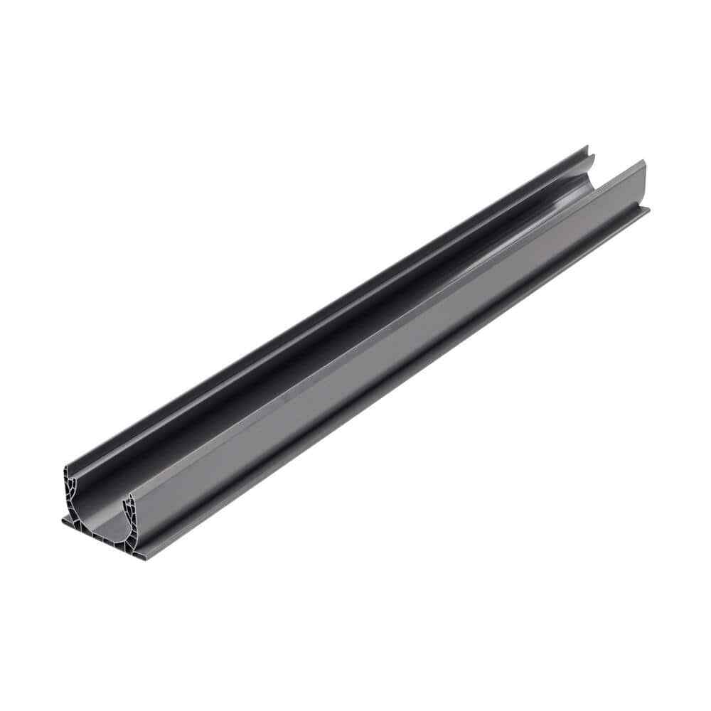 Canal de drenaje de PVC Speed-D entrada patio piscina pasarela 4 pulgadas X 4 pies